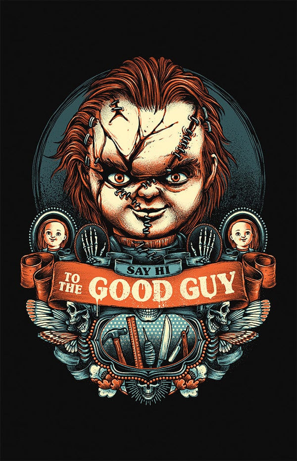 Say Hi To The Good Guy Posters by Glitchy Gorilla - Pixel Empire