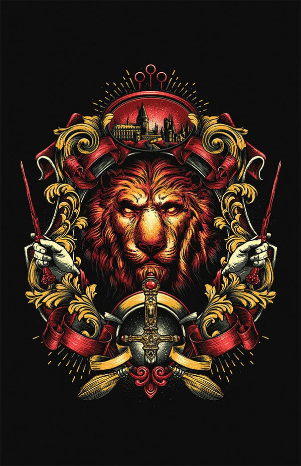 House Of The Brave Posters by Glitchy Gorilla - Pixel Empire