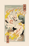 Okami Ukiyo-e Posters by Vincent Trinidad - Pixel Empire