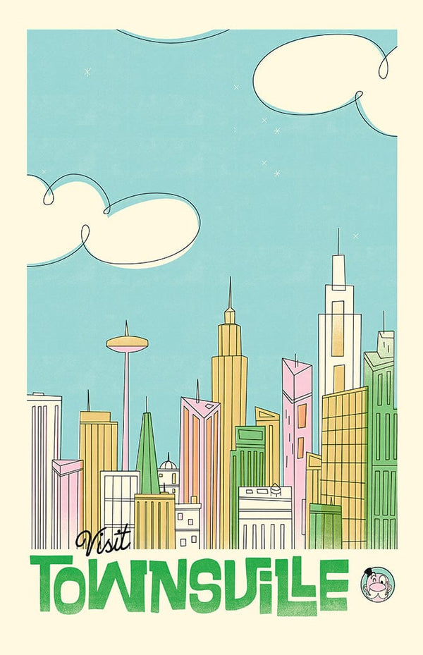 Visit Townsville Posters by Mathiole - Pixel Empire