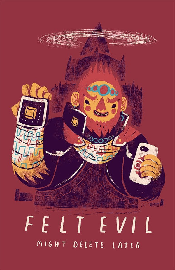 Felt Evil Posters by Louis Roskosch - Pixel Empire