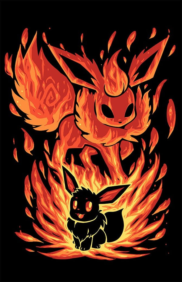 The Fire Evolution Within Posters by Techranova - Pixel Empire