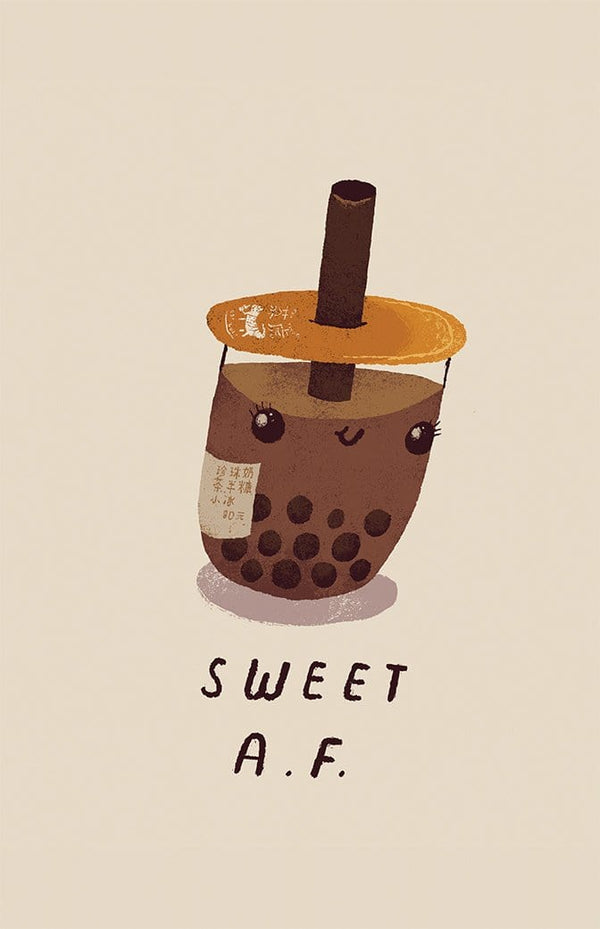 Sweet Af Posters by Louis Roskosch - Pixel Empire
