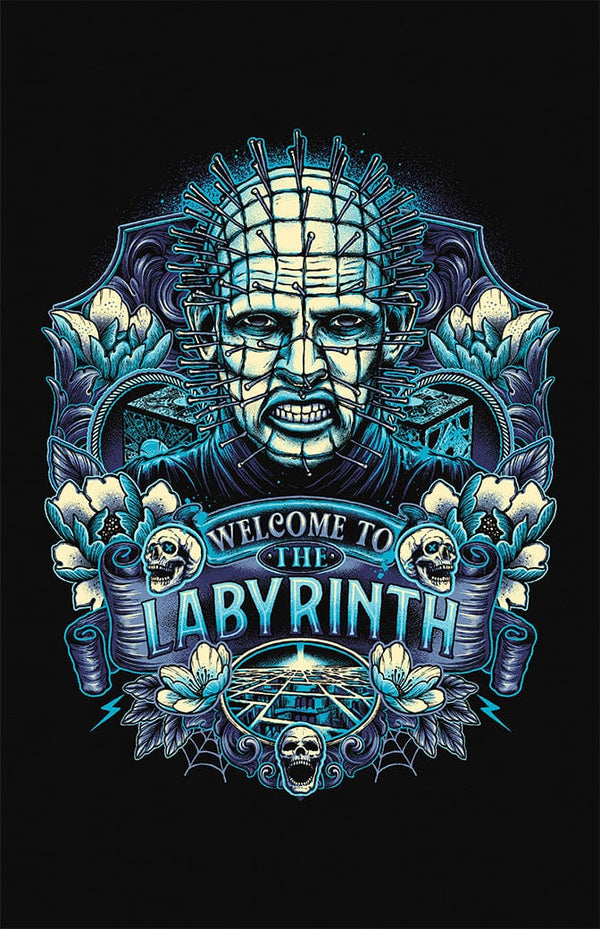 Welcome To The Labyrinth Posters by Glitchy Gorilla - Pixel Empire
