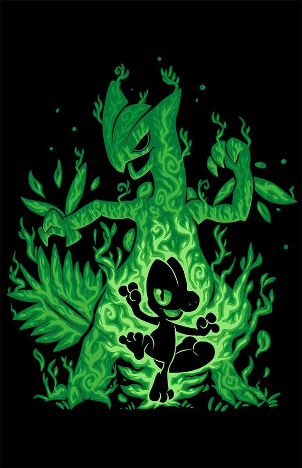 The Grass Lizard Within Posters by Techranova - Pixel Empire