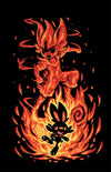 The Fire Bunny Within Posters by Techranova - Pixel Empire