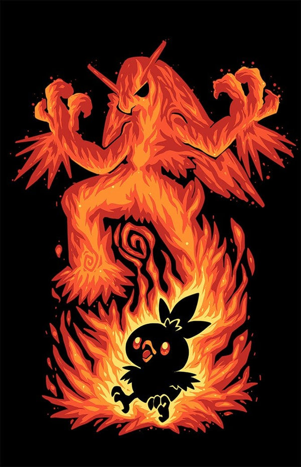 The Fire Bird Within Posters by Techranova - Pixel Empire
