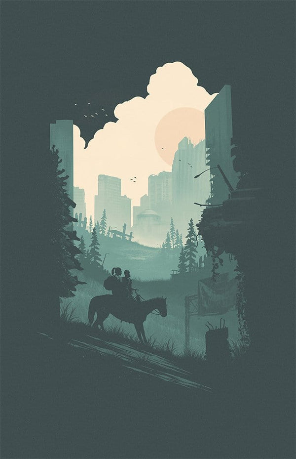 Ellie and Dina Posters by Brandon Meier - Pixel Empire