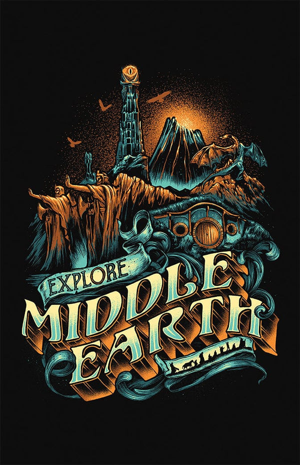 To The Forgotten World We Go Posters by Glitchy Gorilla - Pixel Empire