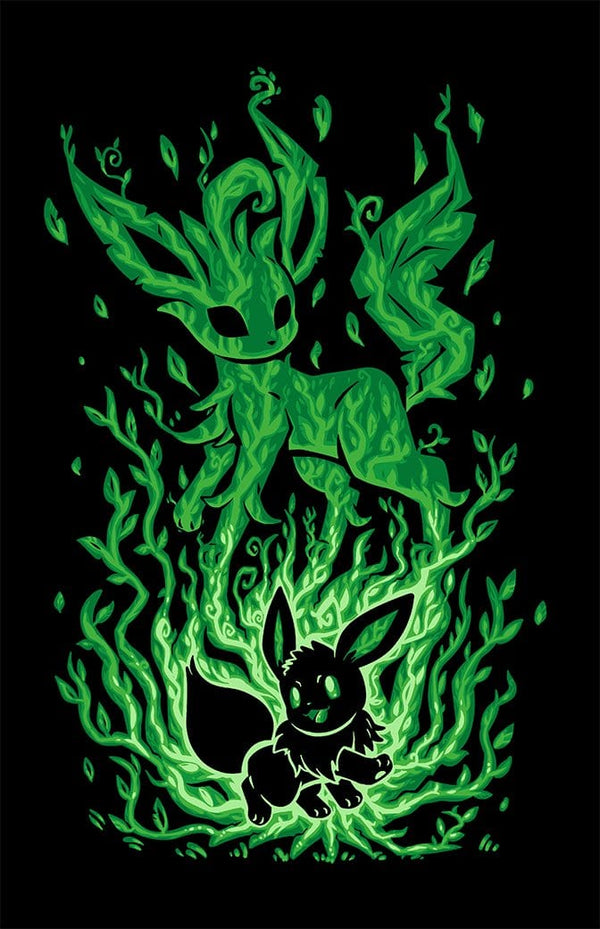 The Leaf Evolution Within Posters by Techranova - Pixel Empire