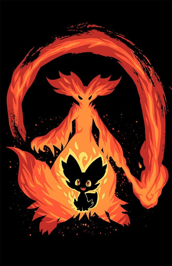 The Fire Mage Within Posters by Techranova - Pixel Empire