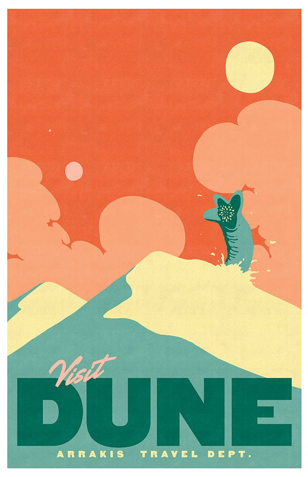 Visit Dune Posters by Mathiole - Pixel Empire