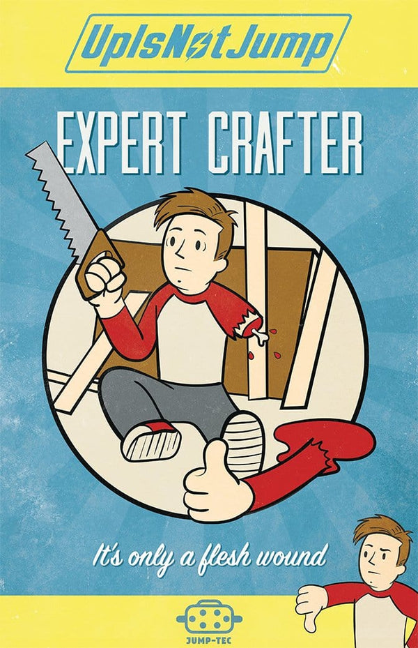 Expert Crafter Posters by UpIsNotJump - Pixel Empire