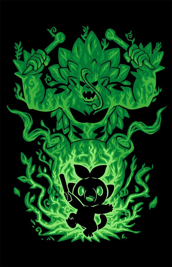 The Grass Gorilla Within Posters by Techranova - Pixel Empire