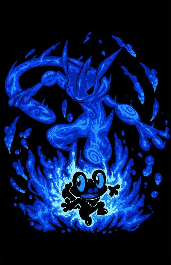 The Water Ninja Within Posters by Techranova - Pixel Empire