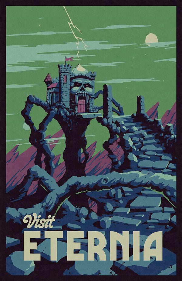 Visit Eternia Posters by Mathiole - Pixel Empire