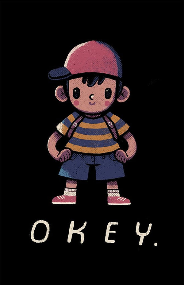 Okey Posters by Louis Roskosch - Pixel Empire