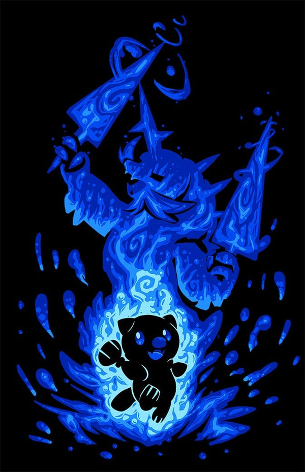 The Water Samurai Within Posters by Techranova - Pixel Empire