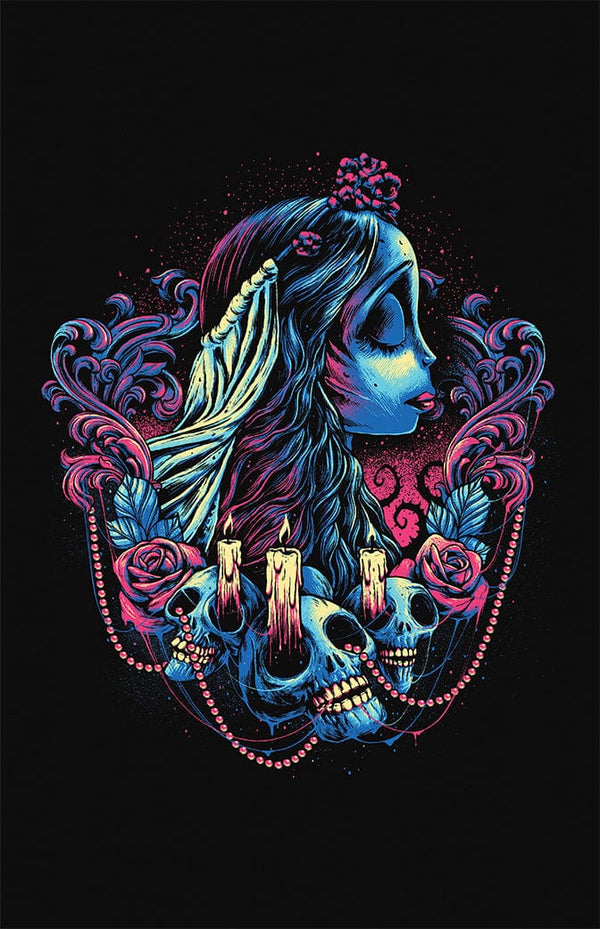 Colorful Bride Posters by Glitchy Gorilla - Pixel Empire