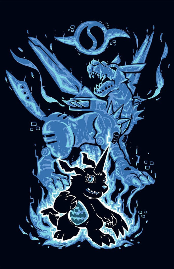 Digital Friendship Within Posters by Techranova - Pixel Empire