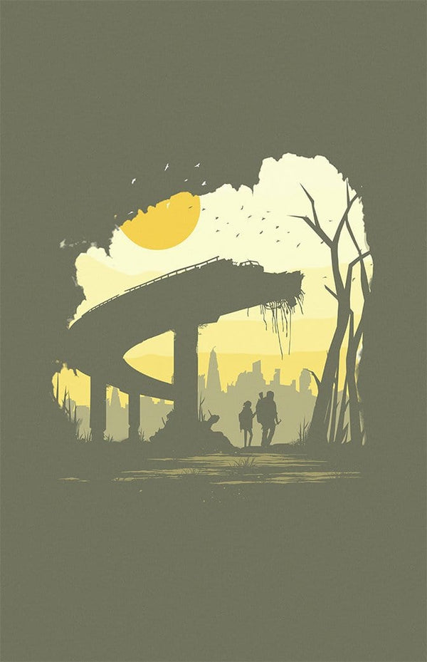 Joel And Ellie Outlast Posters by Brandon Meier - Pixel Empire