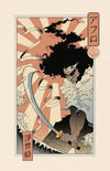 Afro Ukiyo-e Posters by Vincent Trinidad - Pixel Empire