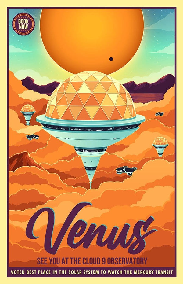 Space Tourism Venus Luxury Airships Posters by B Cubed Designs - Pixel Empire