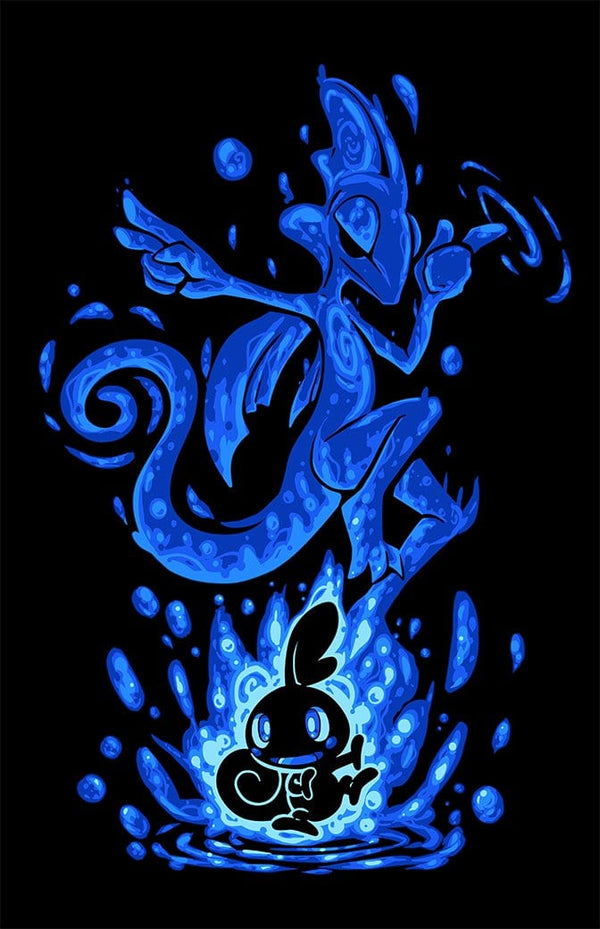 The Water Chameleon Within Posters by Techranova - Pixel Empire