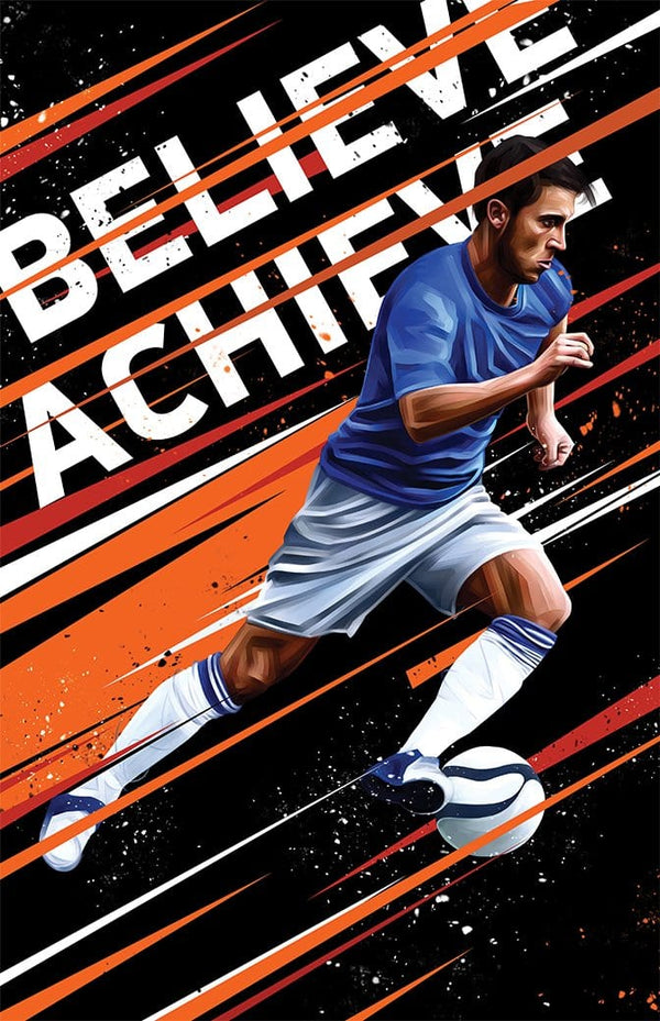 Believe Achieve Posters by Dmitry Belov - Pixel Empire