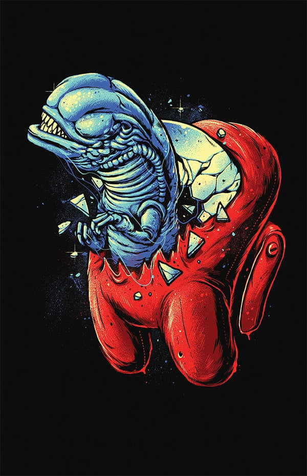 Bursting Impostor Posters by Glitchy Gorilla - Pixel Empire