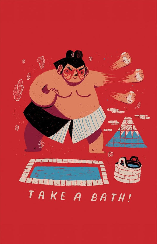 Take A Bath Posters by Louis Roskosch - Pixel Empire