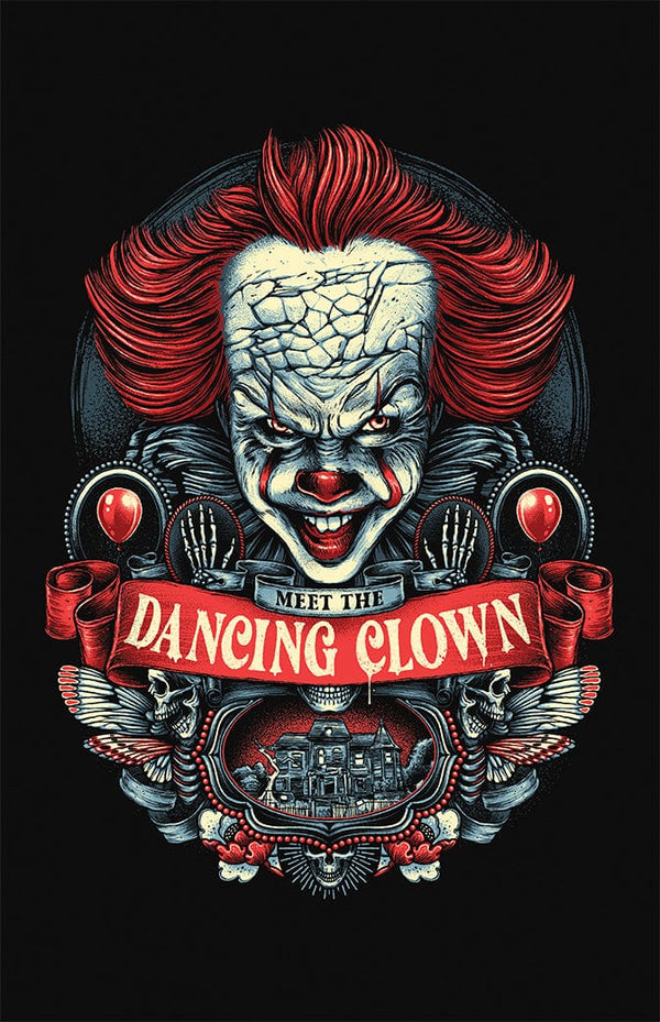 Meet The Dancing Clown Posters by Glitchy Gorilla - Pixel Empire