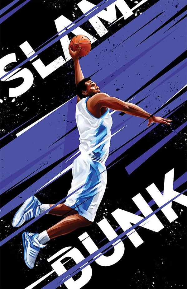 Slam Dunk Posters by Dmitry Belov - Pixel Empire