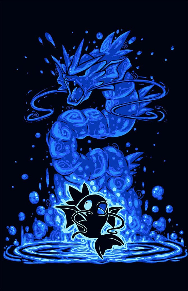 The Waterfall Dragon Within Posters by Techranova - Pixel Empire