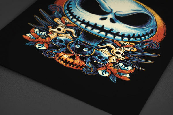 The Pumpkin King Posters by Glitchy Gorilla - Pixel Empire