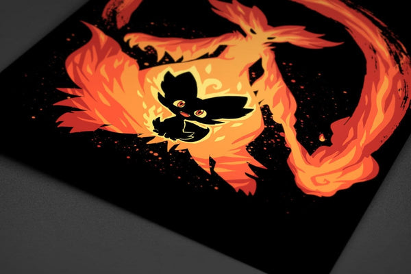 The Fire Mage Within Posters by Techranova - Pixel Empire