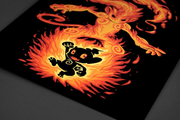 The Fire Ape Within Posters by Techranova - Pixel Empire