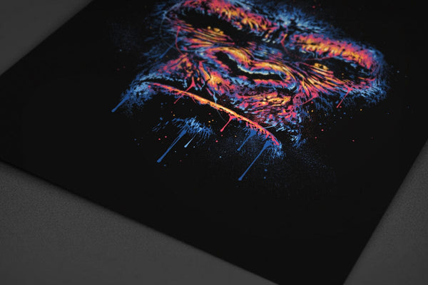 Colorful King Posters by Glitchy Gorilla - Pixel Empire