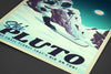 Space Tourism Pluto Skiing Posters by B Cubed Designs - Pixel Empire