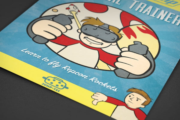 Virtual Trainer Posters by UpIsNotJump - Pixel Empire