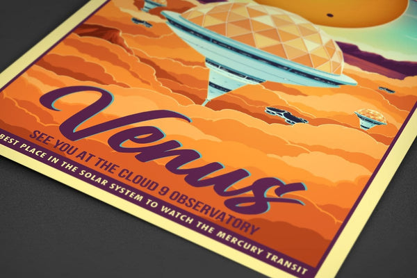 Space Tourism Venus Luxury Airships Posters by B Cubed Designs - Pixel Empire