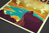 Space Tourism Venus Hot Springs Posters by B Cubed Designs - Pixel Empire