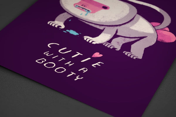 Cutie With A Bootie Posters by Louis Roskosch - Pixel Empire