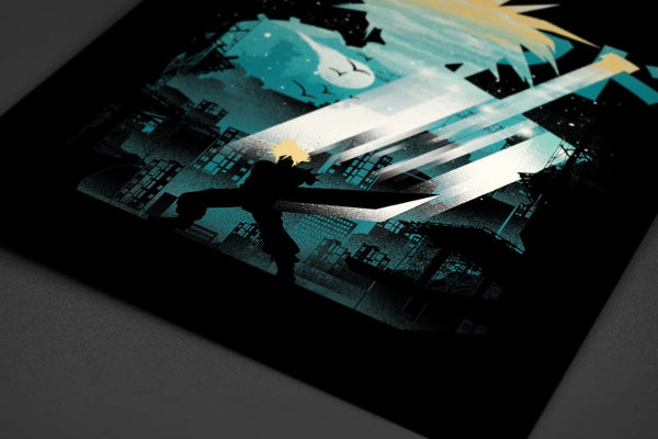 FF7 Cloud Posters by Dan Elijah Fajardo - Pixel Empire