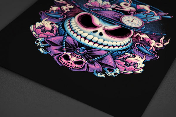 The Mad Skeleton Posters by Glitchy Gorilla - Pixel Empire