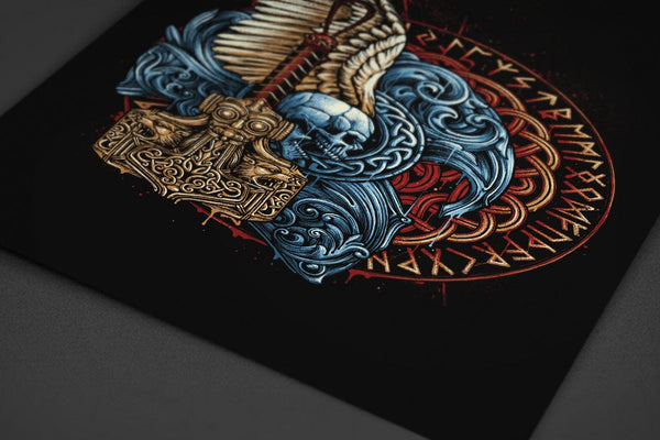 Emblem Of Thunder Posters by Glitchy Gorilla - Pixel Empire