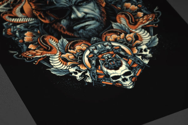 Emblem Of The Snake Posters by Glitchy Gorilla - Pixel Empire