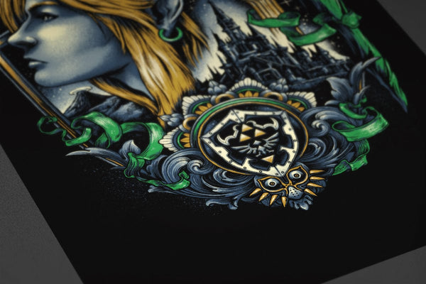 Emblem Of The Chosen One Posters by Glitchy Gorilla - Pixel Empire