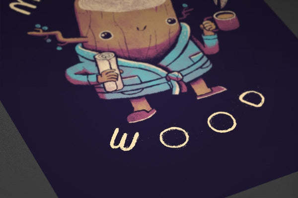 Morning Wood Posters by Louis Roskosch - Pixel Empire