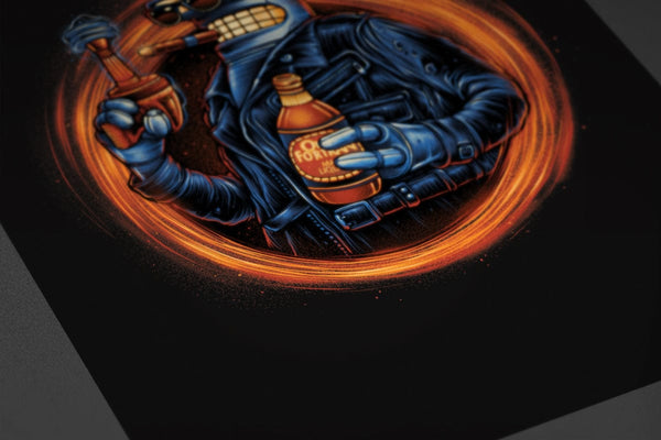 Benderminator Posters by Glitchy Gorilla - Pixel Empire